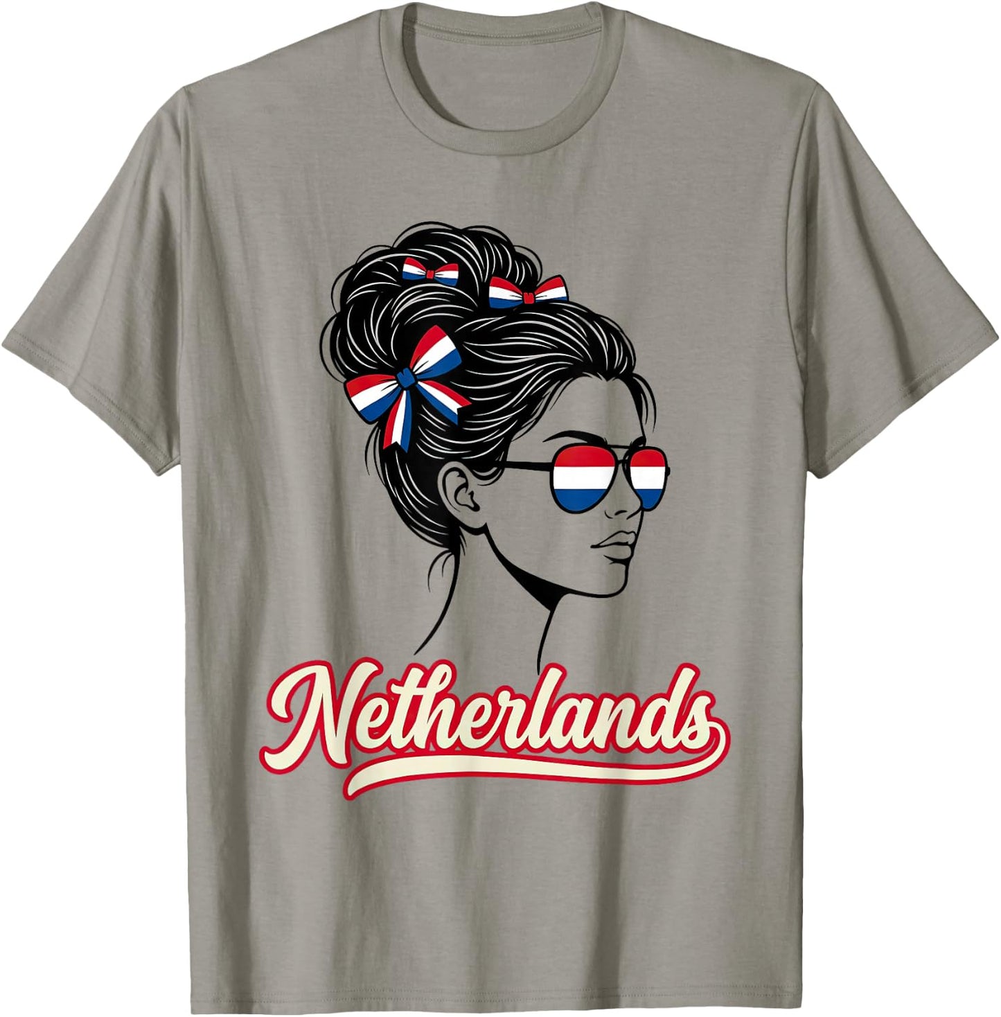Netherlands for Woman Dutch for Girl Travel Souvenir T-Shirt - T-Shirt | Sand