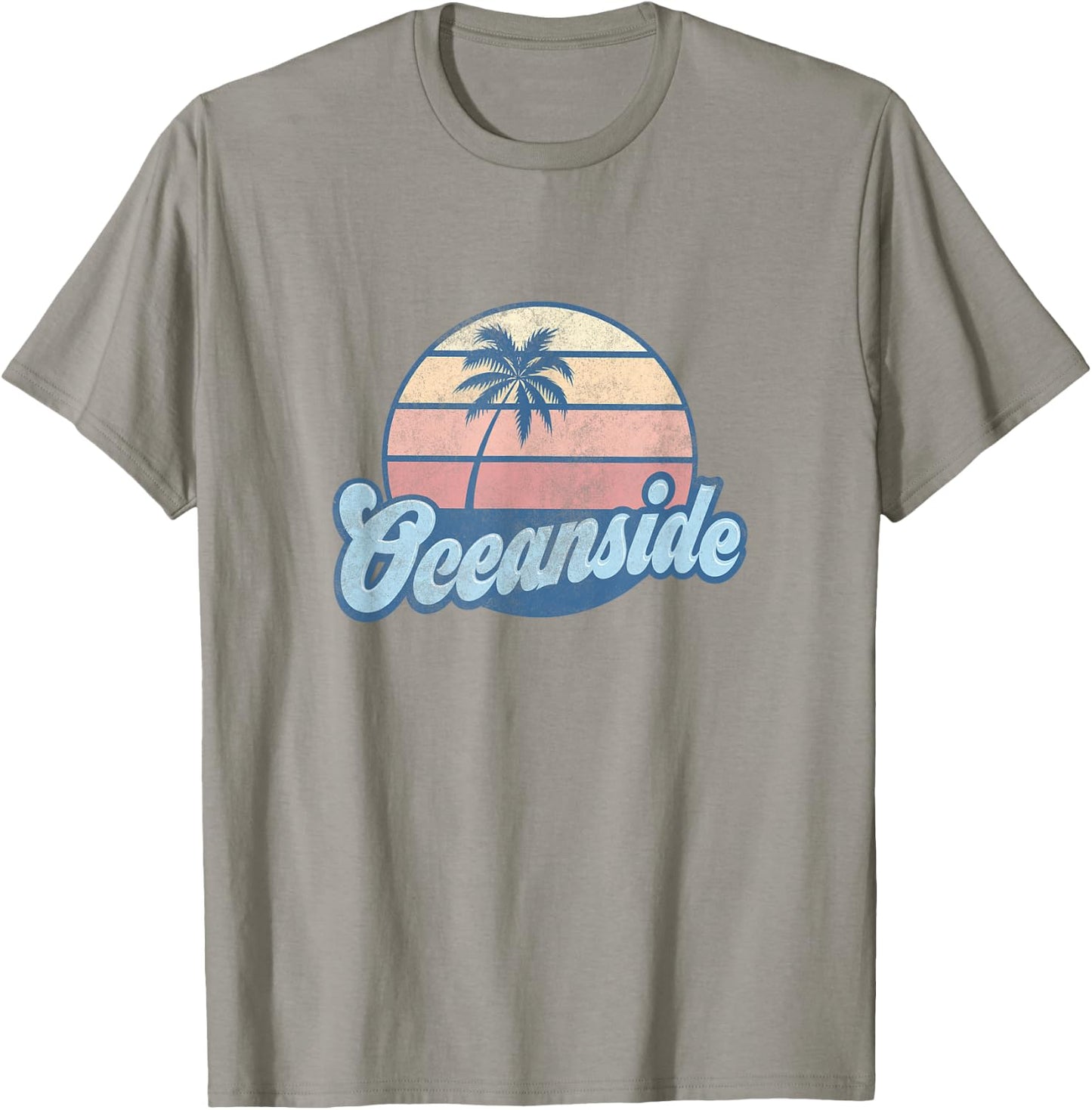 Oceanside California CA T Shirt Vintage 70s Retro Surfer T-Shirt - T-Shirt | Sand