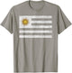 Uruguay National Flag Crest , blue T-Shirt - T-Shirt | Sand