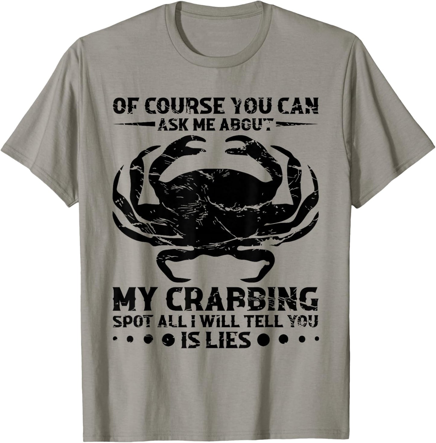 Crab Hunter Crab Whisperer Crab Hunting Crabbing Net T-Shirt - T-Shirt | Sand