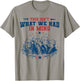 Funny Founding Fathers Patriotic USA Liberal 4th of July T-Shirt - T-Shirt | Sand