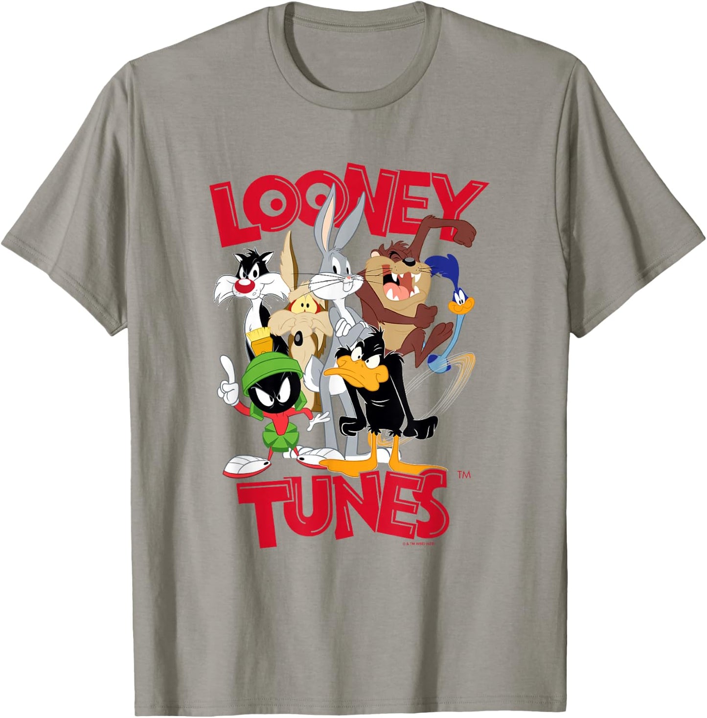 Looney Tunes Classic Characters Group Shot Poster T-Shirt - T-Shirt | Sand