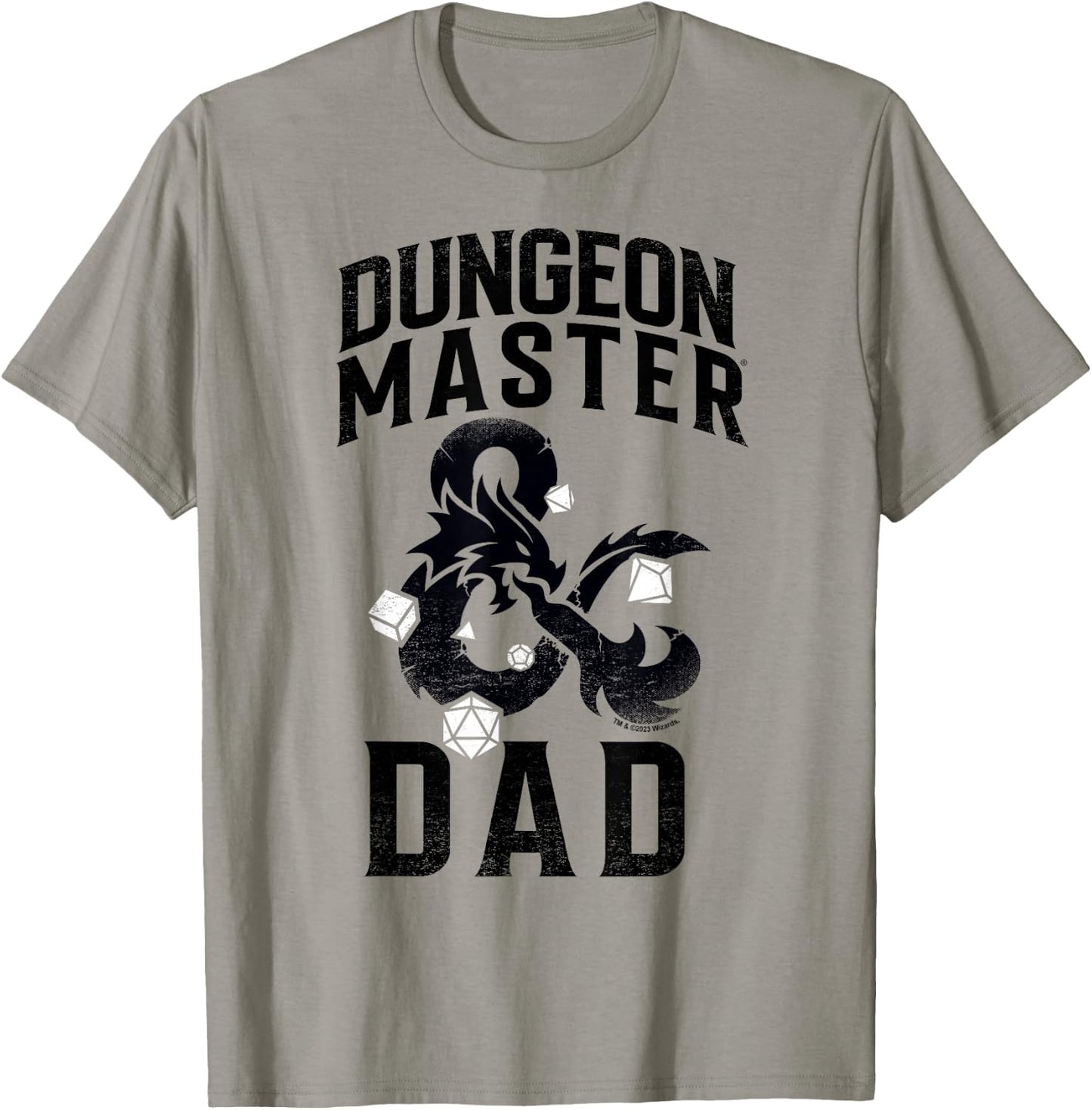 Dungeons & Dragons Father's Day Daddy Dungeon Master T-Shirt - T-Shirt | Sand