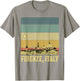 souvenirs from italy firenze Florence retro vintage skyline T-Shirt - T-Shirt | Sand