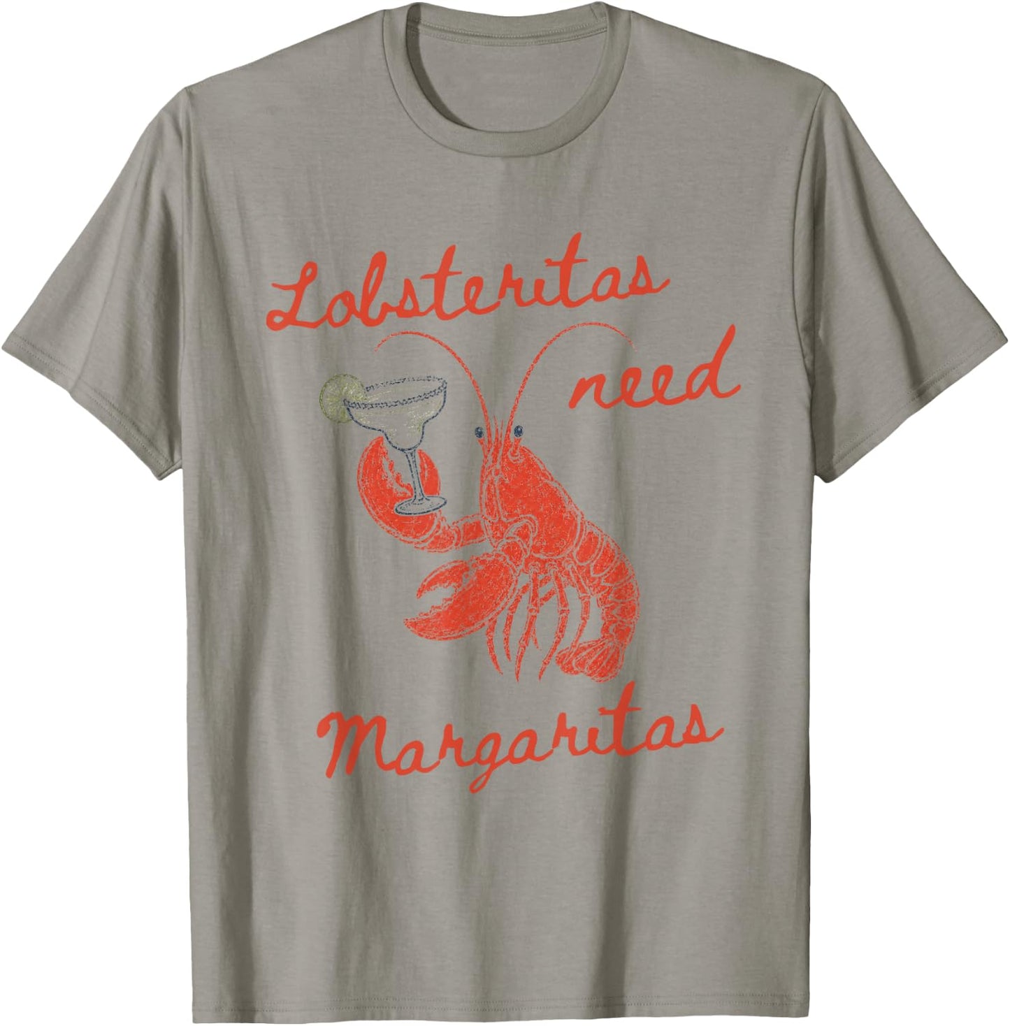 Lobsteritas Need Margaritas Lobster Women Girl Summer T-Shirt - T-Shirt | Sand