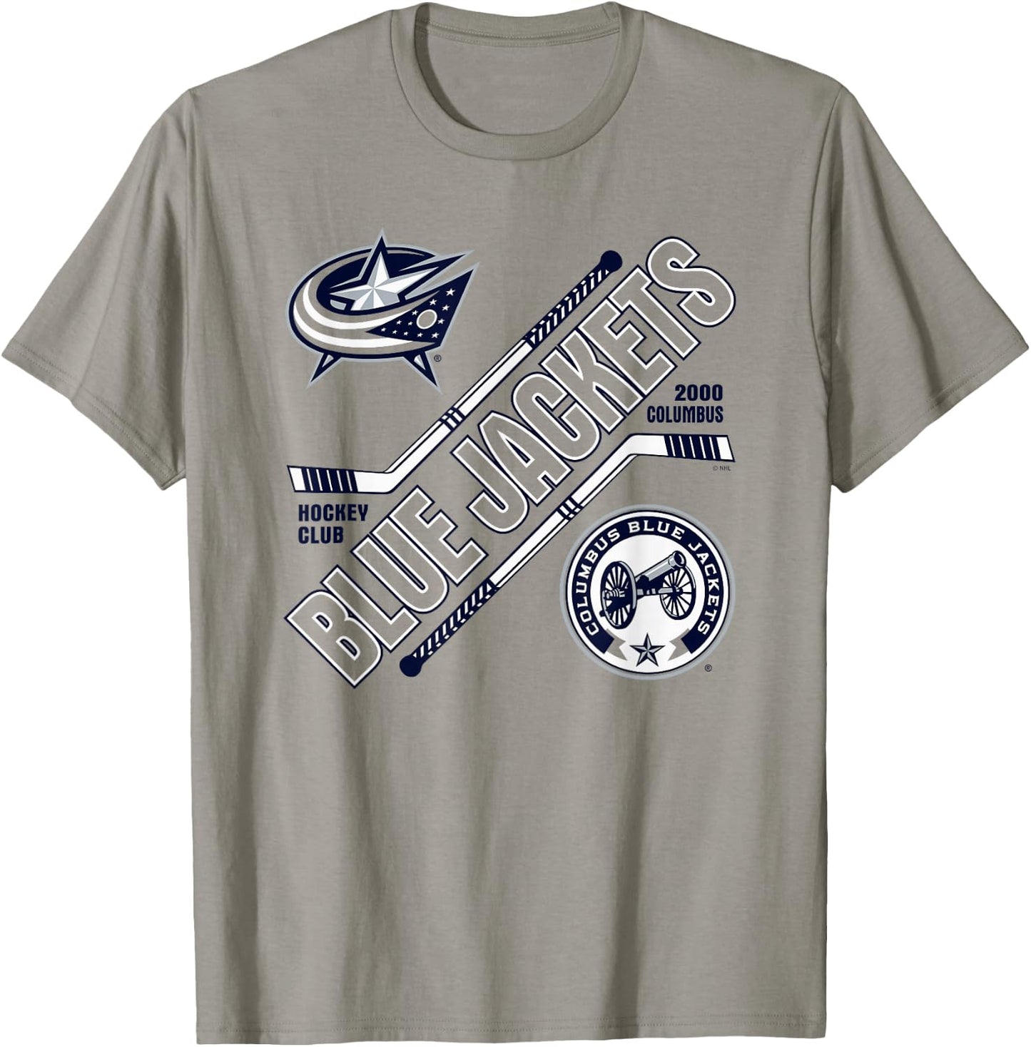 Columbus Blue Jackets Force Red Officially Licensed T-Shirt - T-Shirt | Sand