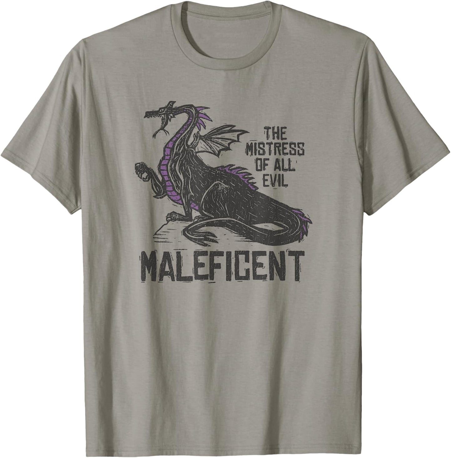 Disney Villains Maleficent Mistress Of Evil Dragon Print T-Shirt - T-Shirt | Sand