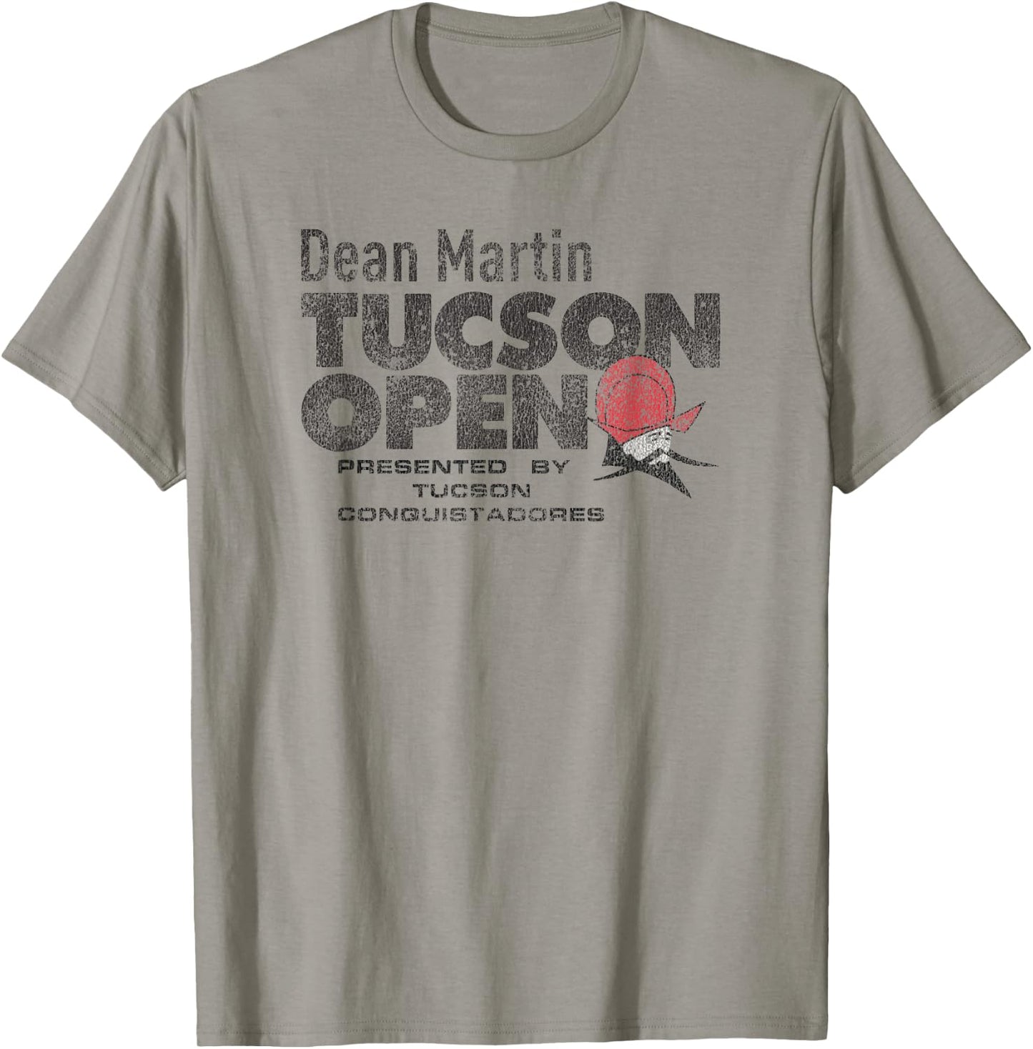 PGA Tour Retro Dean Martin Tucson Open Officially Licensed T-Shirt - T-Shirt | Sand