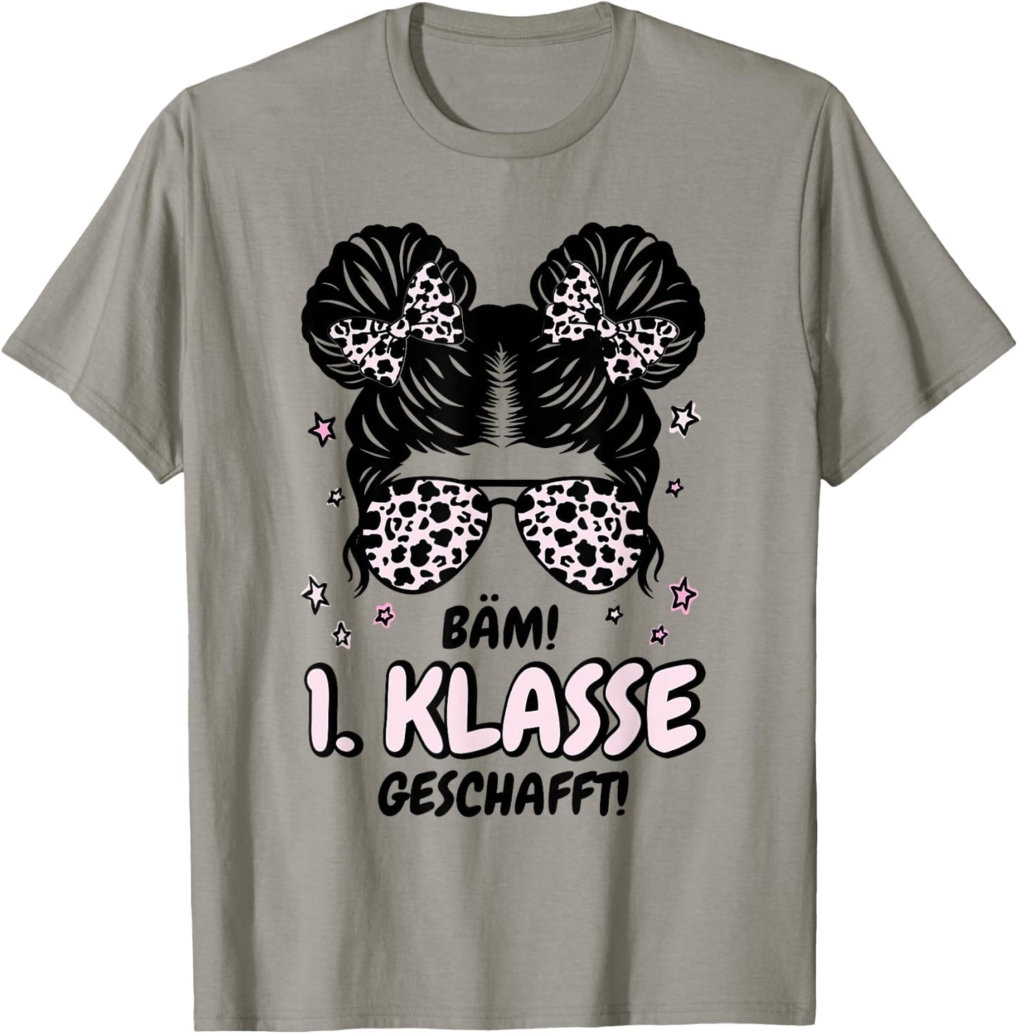 Bäm 1. Klasse Geschafft 2026 Abschluss 1. Klasse T-Shirt - T-Shirt | Sand