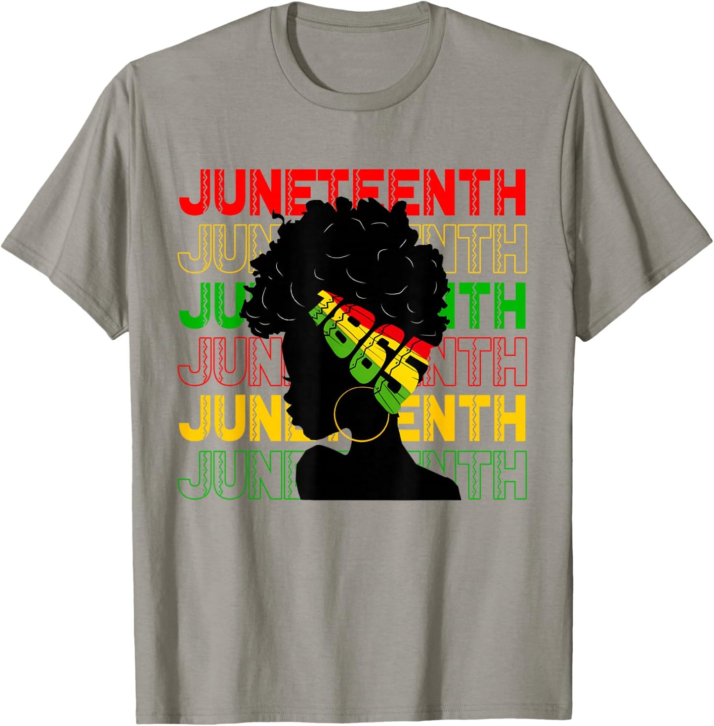Juneteenth Afro Hair Pride African American Men Women Kid T-Shirt - T-Shirt | Sand
