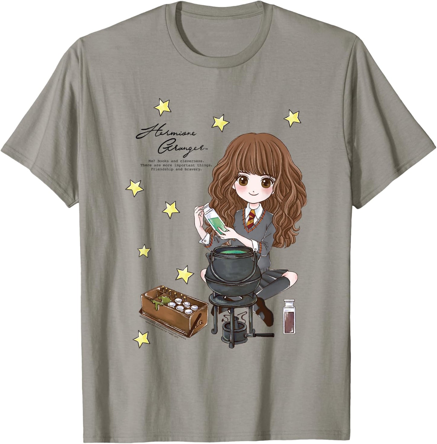 Harry Potter Hermione Granger Quote and Stars T-Shirt - T-Shirt | Sand