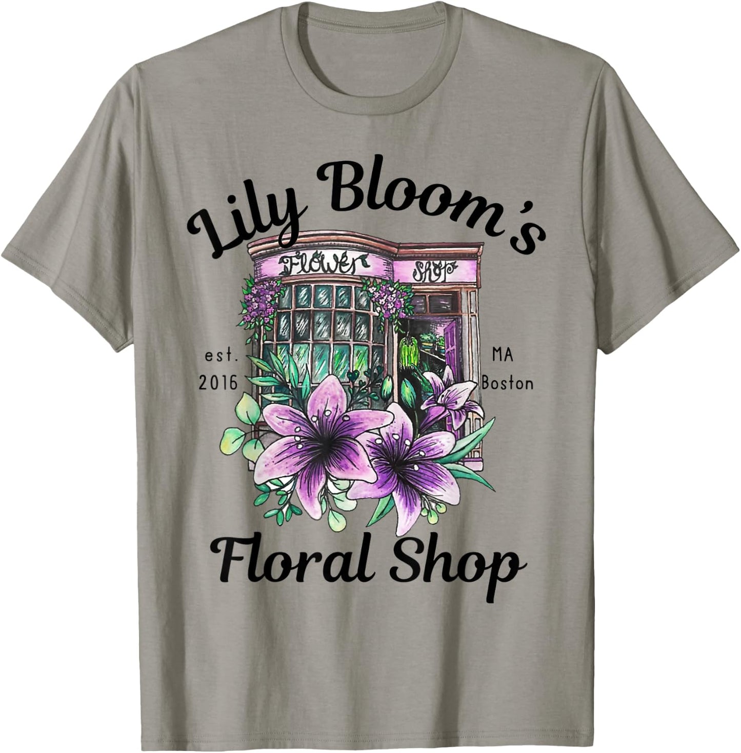 Lily Blooms Floral Shop It-Starts-With Us Bookish T-Shirt - T-Shirt | Sand