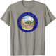 Nevada State Seal Flag Symbol T-Shirt - T-Shirt | Sand