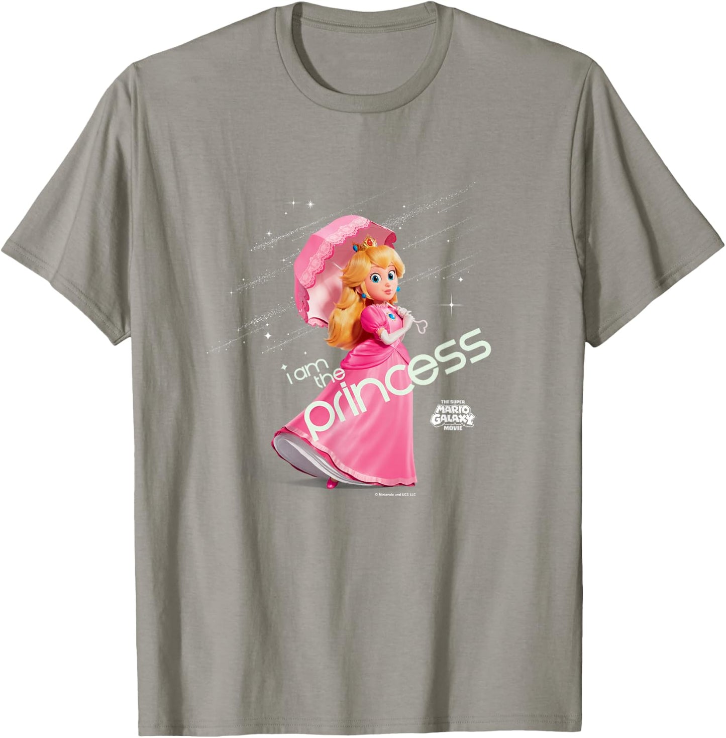 The Super Mario Galaxy Movie Princess Peach Elegance T-Shirt - T-Shirt | Sand