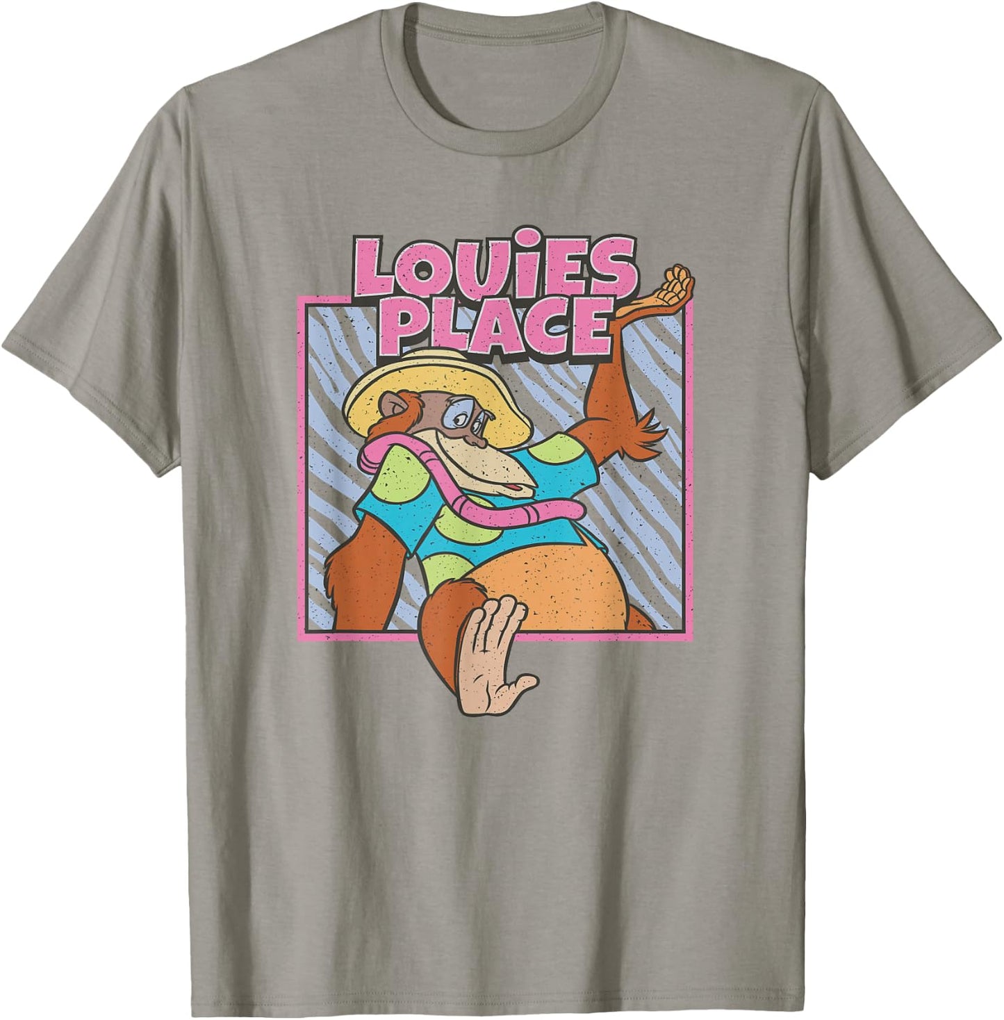 Disney The Jungle Book King Louie's Place Poster T-Shirt - T-Shirt | Sand