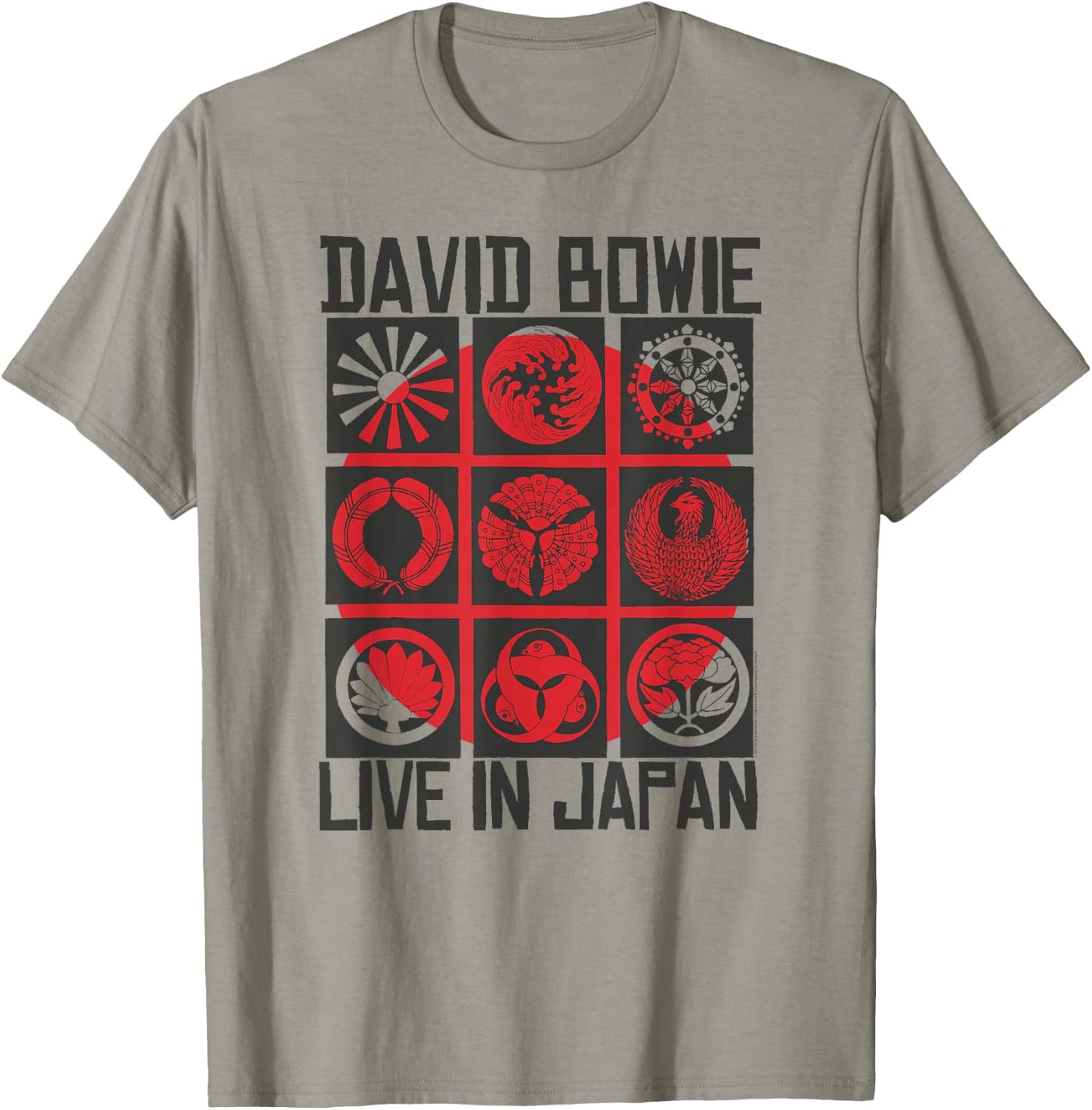 David Bowie - Live in Japan T-Shirt - T-Shirt | Sand