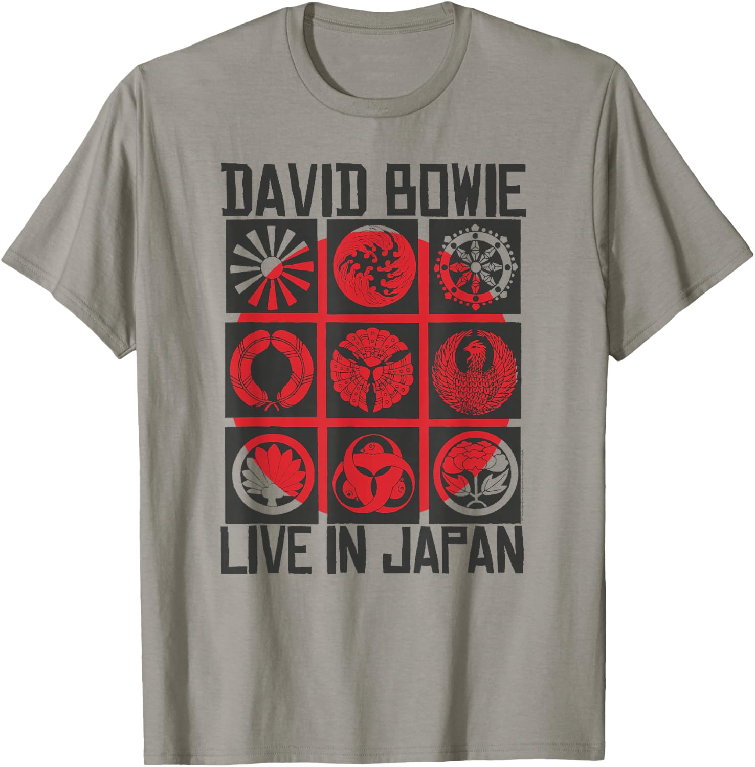 David Bowie - Live in Japan T-Shirt - T-Shirt | Sand