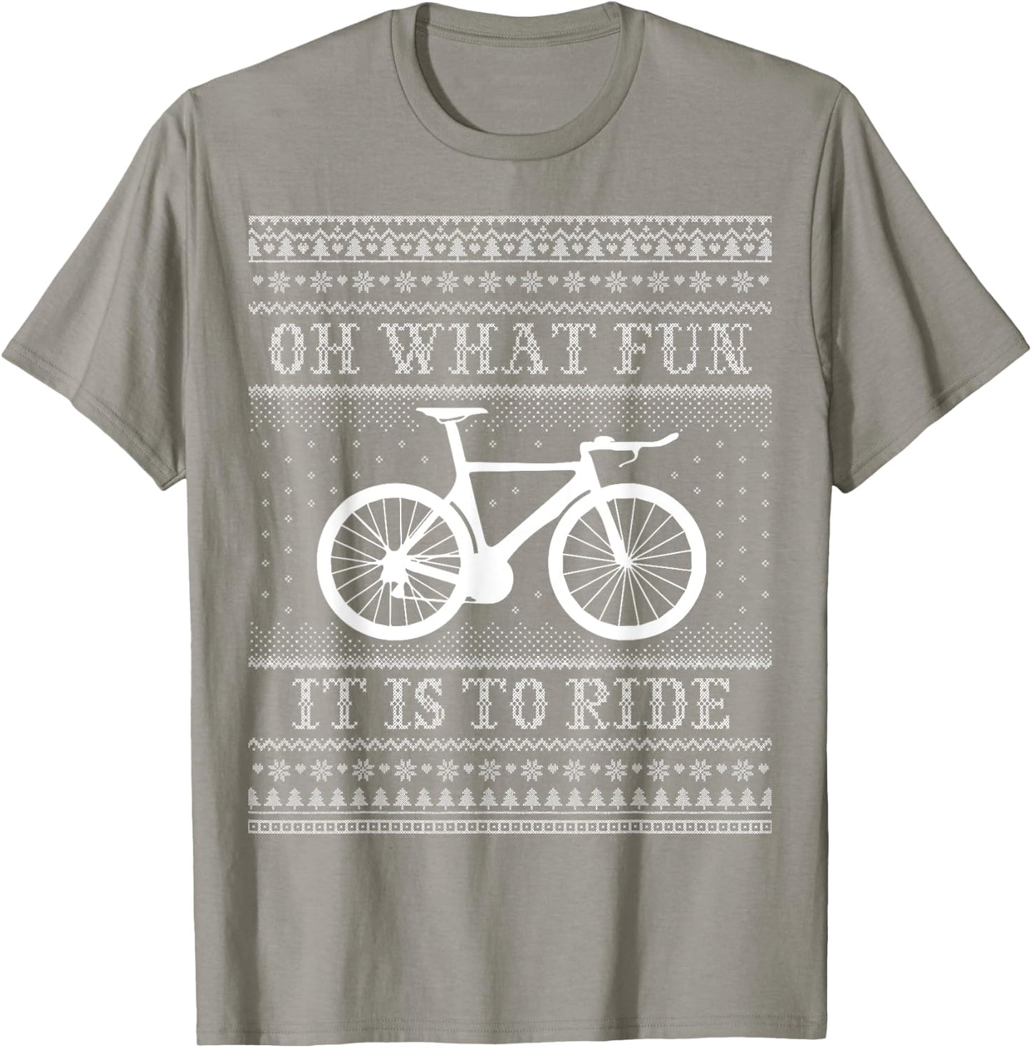 Oh What Fun It Is To Ride | Triathlon Bike ABN035 T-Shirt - T-Shirt | Sand