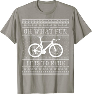 Oh What Fun It Is To Ride | Triathlon Bike ABN035 T-Shirt - T-Shirt | Sand