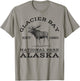 Glacier Bay National Park Alaska Moose Hiking Outdoors T-Shirt - T-Shirt | Sand