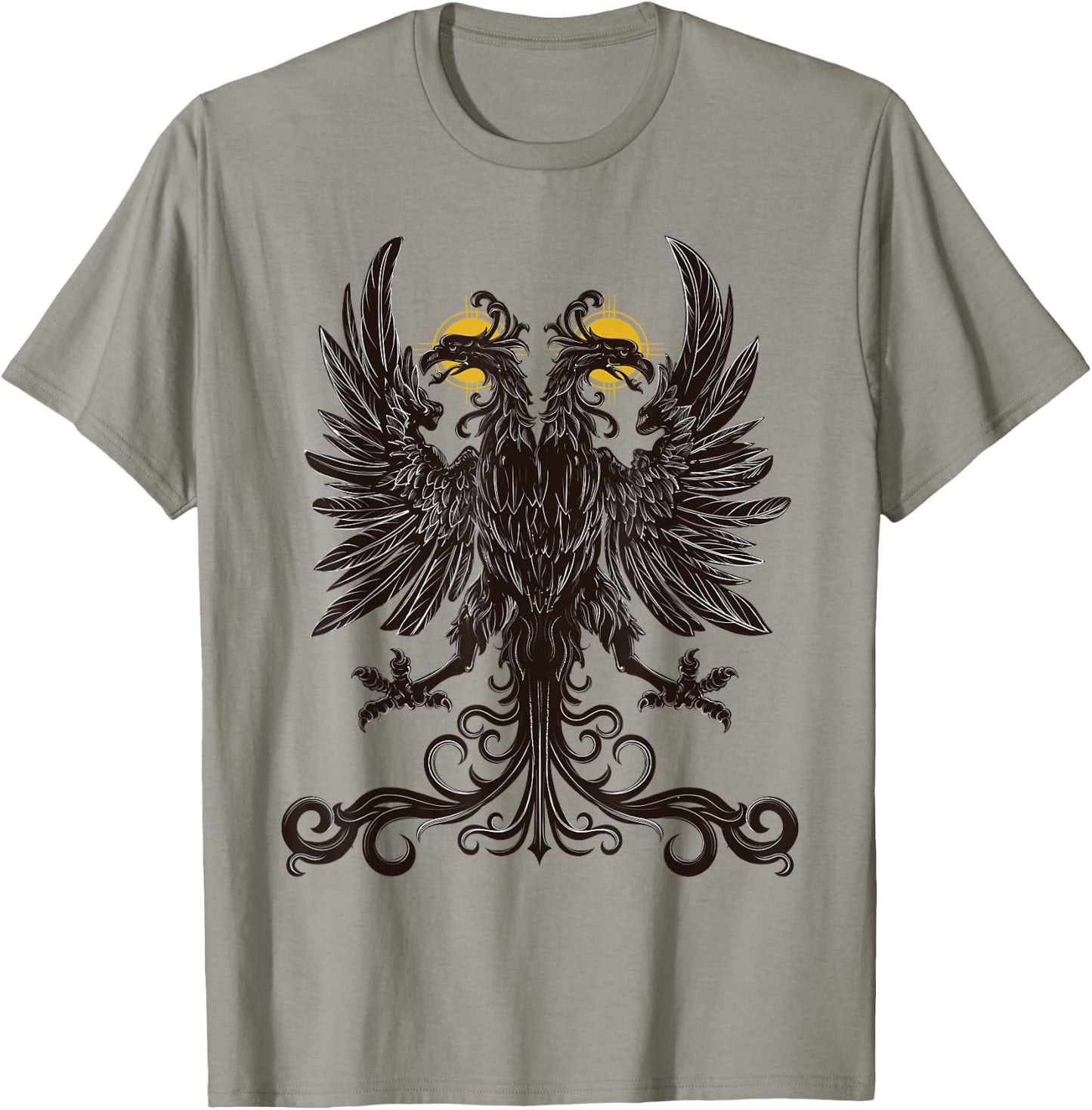 Holy Roman Empire double-headed eagle T-Shirt - T-Shirt | Sand