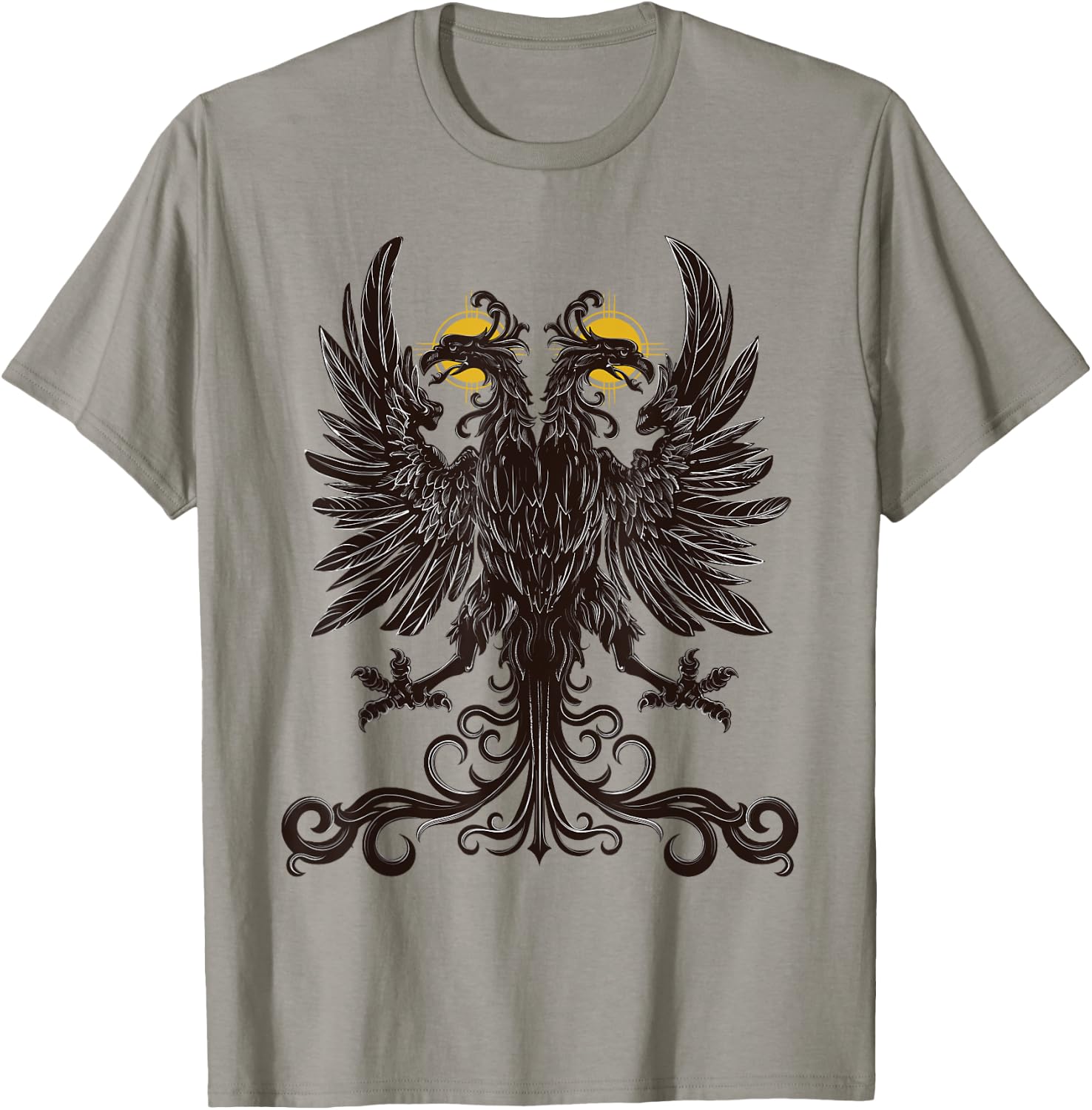 Holy Roman Empire double-headed eagle T-Shirt - T-Shirt | Sand
