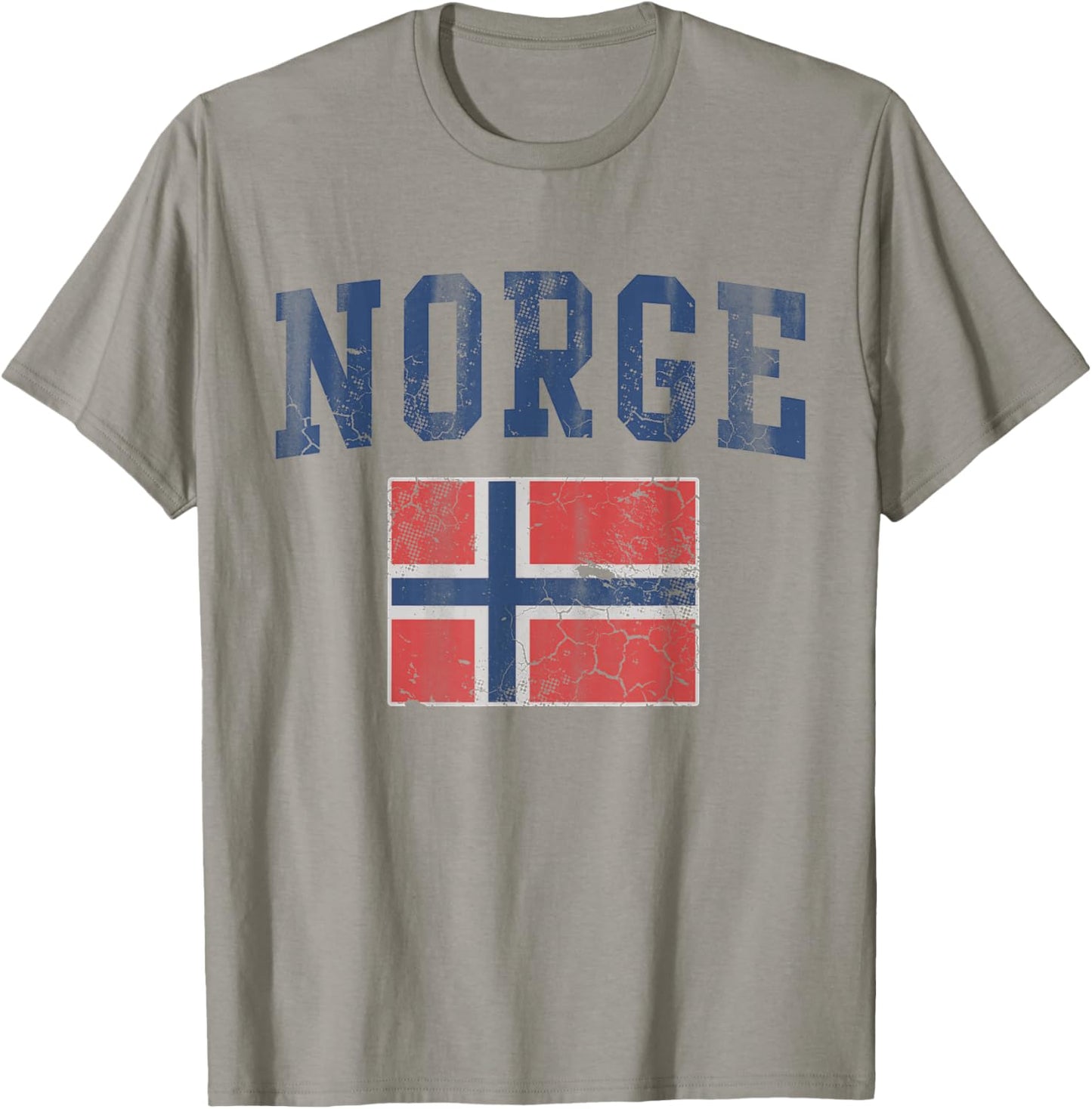 Norge Flag Norway Norwegian Home Love Family T-Shirt - T-Shirt | Sand