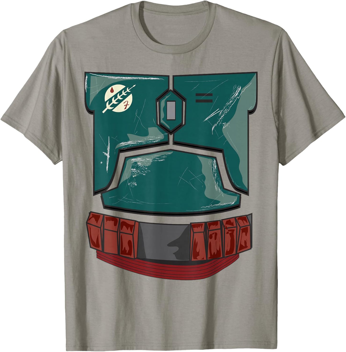 Star Wars Halloween Boba Fett Costume T-Shirt - T-Shirt | Sand
