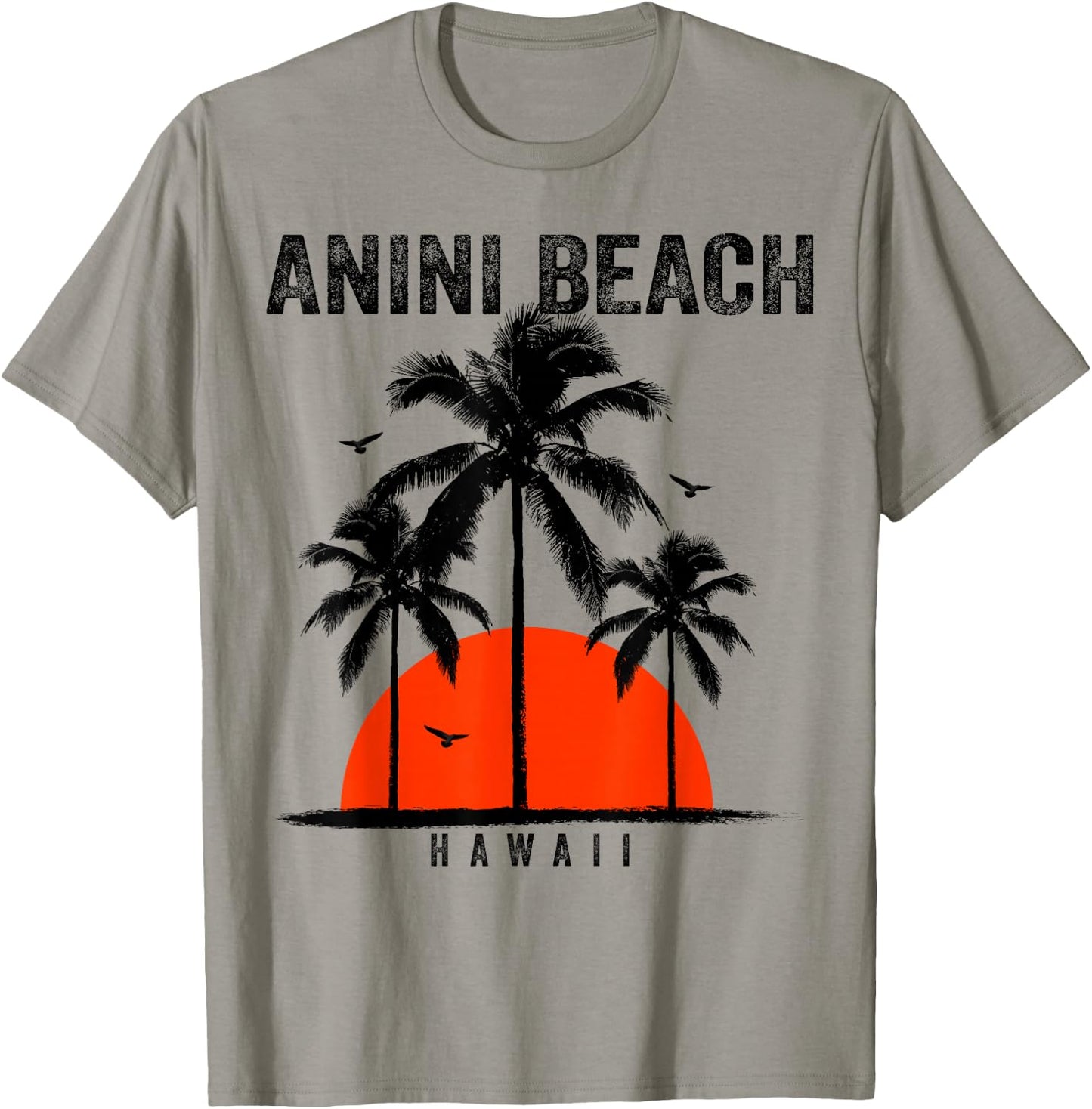 Anini Beach Hawaii Surfing Surfboarding T-Shirt - T-Shirt | Sand