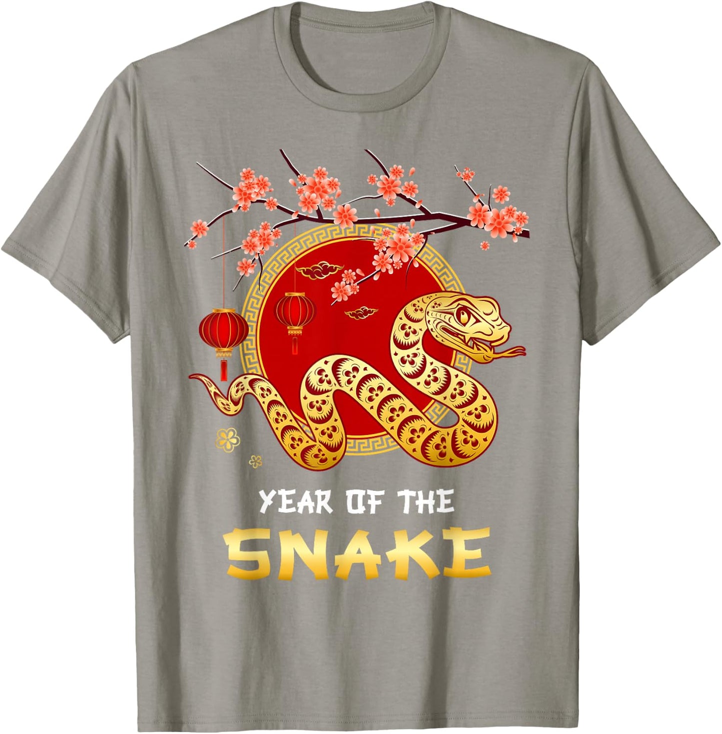 Year of The Snake 2025 Lunar New Year Chinese New Year 2025 T-Shirt - T-Shirt | Sand