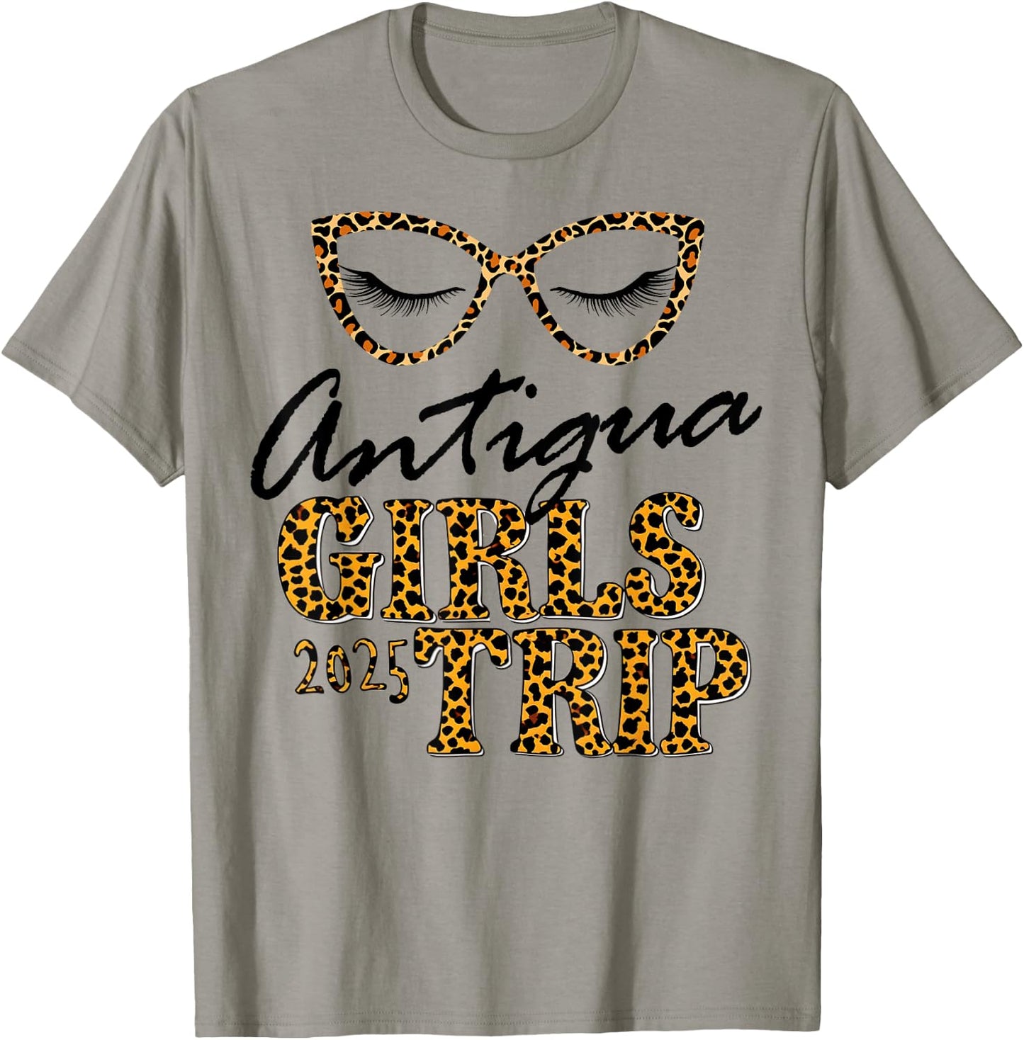 Girls Trip Antigua 2025 Shirt Weekend Birthday Squad T-Shirt - T-Shirt | Sand
