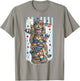 Funny USA Party Cats Vintage Patriotic Animal Fireworks T-Shirt - T-Shirt | Sand