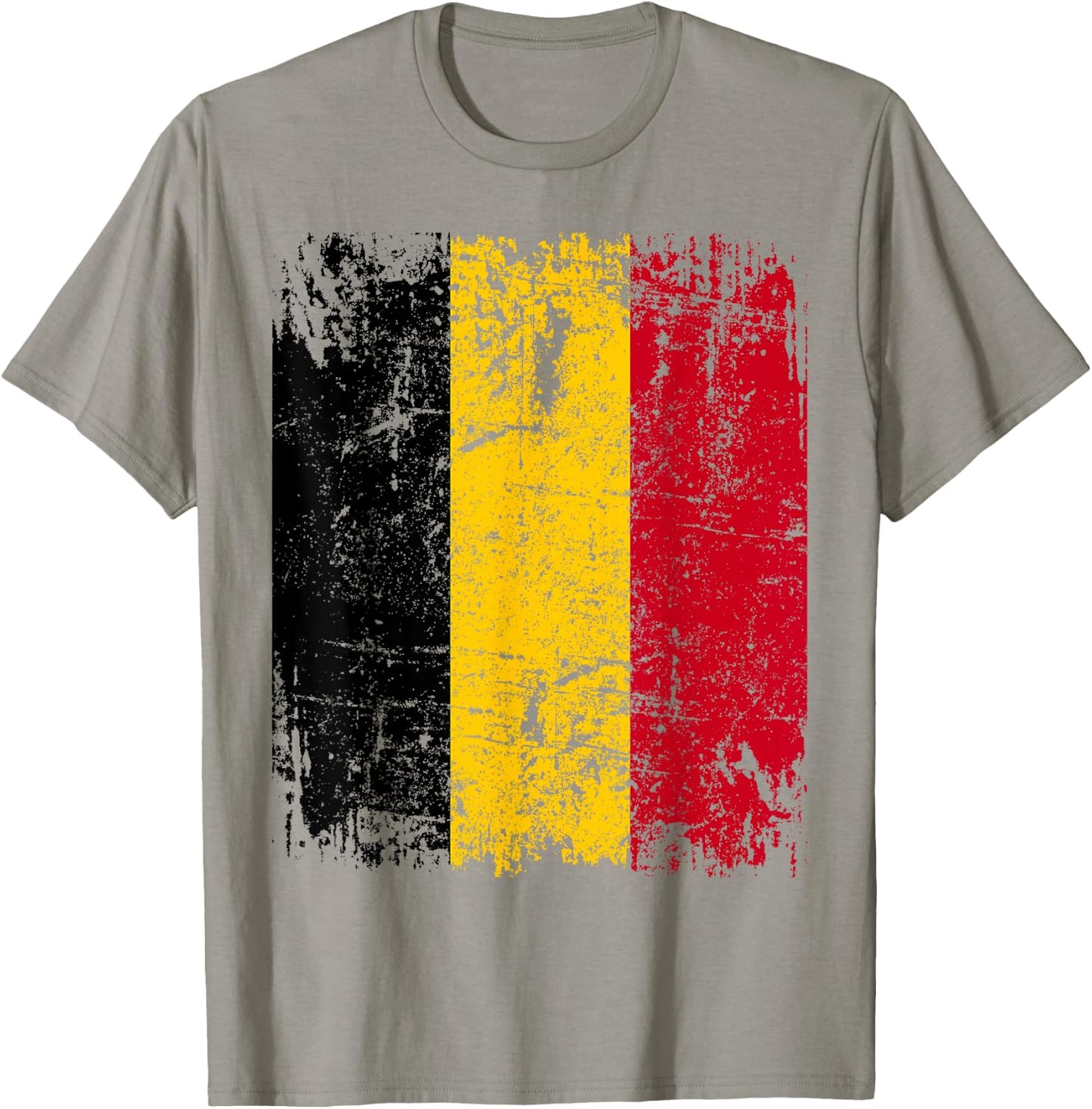BELGIUM Flag | Men Women Kids BELGIUM , white, S T-Shirt - T-Shirt | Sand