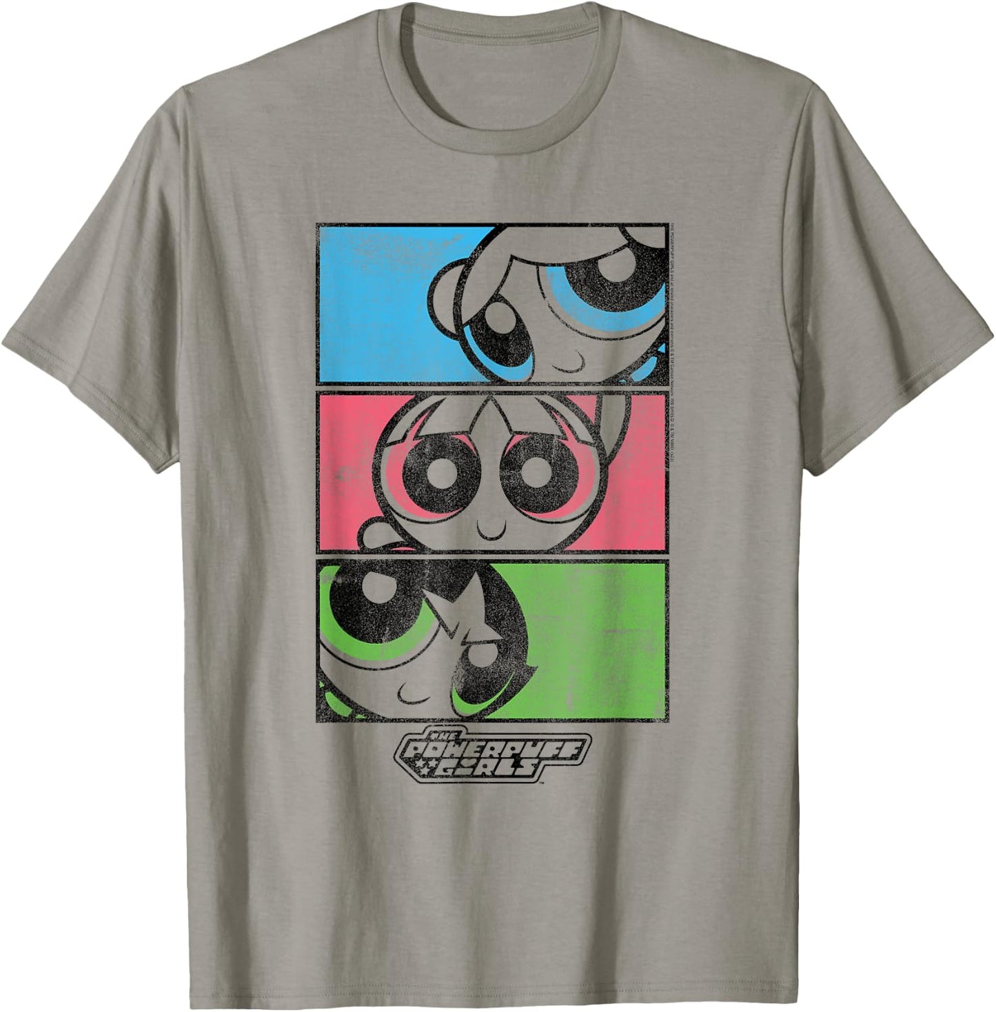 Powerpuff Girls Colorful Comic Panels T-Shirt - T-Shirt | Sand