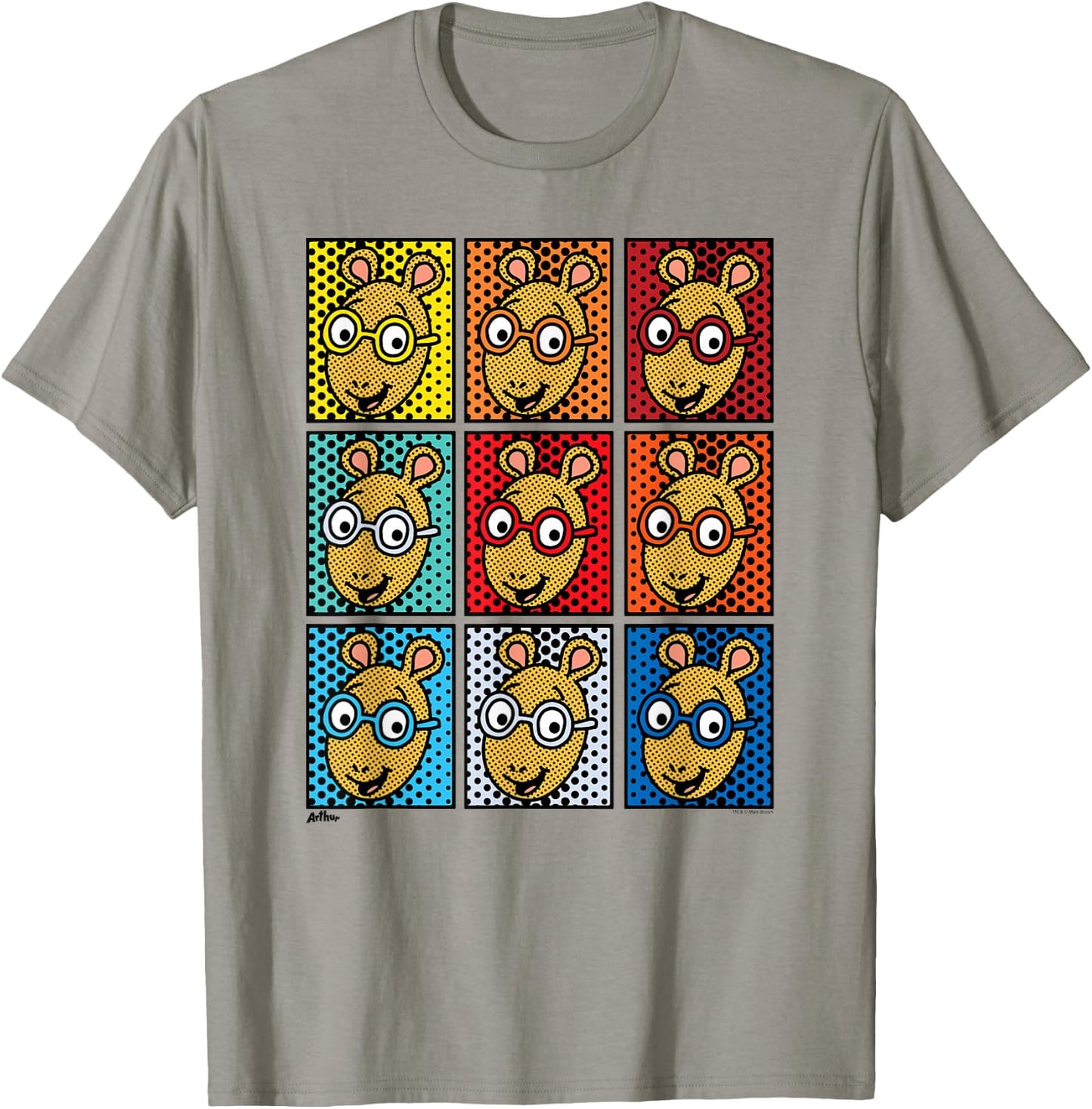Arthur Pop Art Arthur T-Shirt - T-Shirt | Sand