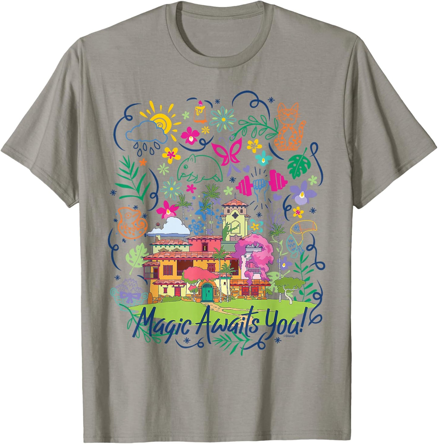 Encanto - Magic Awaits You Casa Madrigal T-Shirt - T-Shirt | Sand