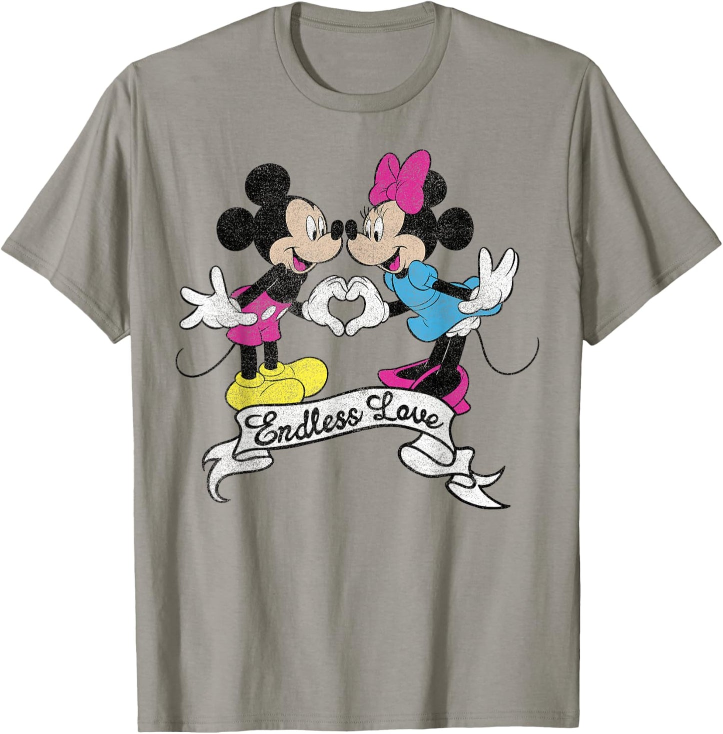 Disney Valentine's Day Mickey & Minnie Endless Love T-Shirt - T-Shirt | Sand