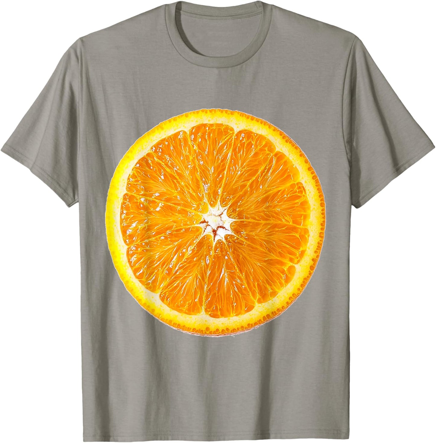 Orange Fruit Graphic Colourful Art Orange , White T-Shirt - T-Shirt | Sand