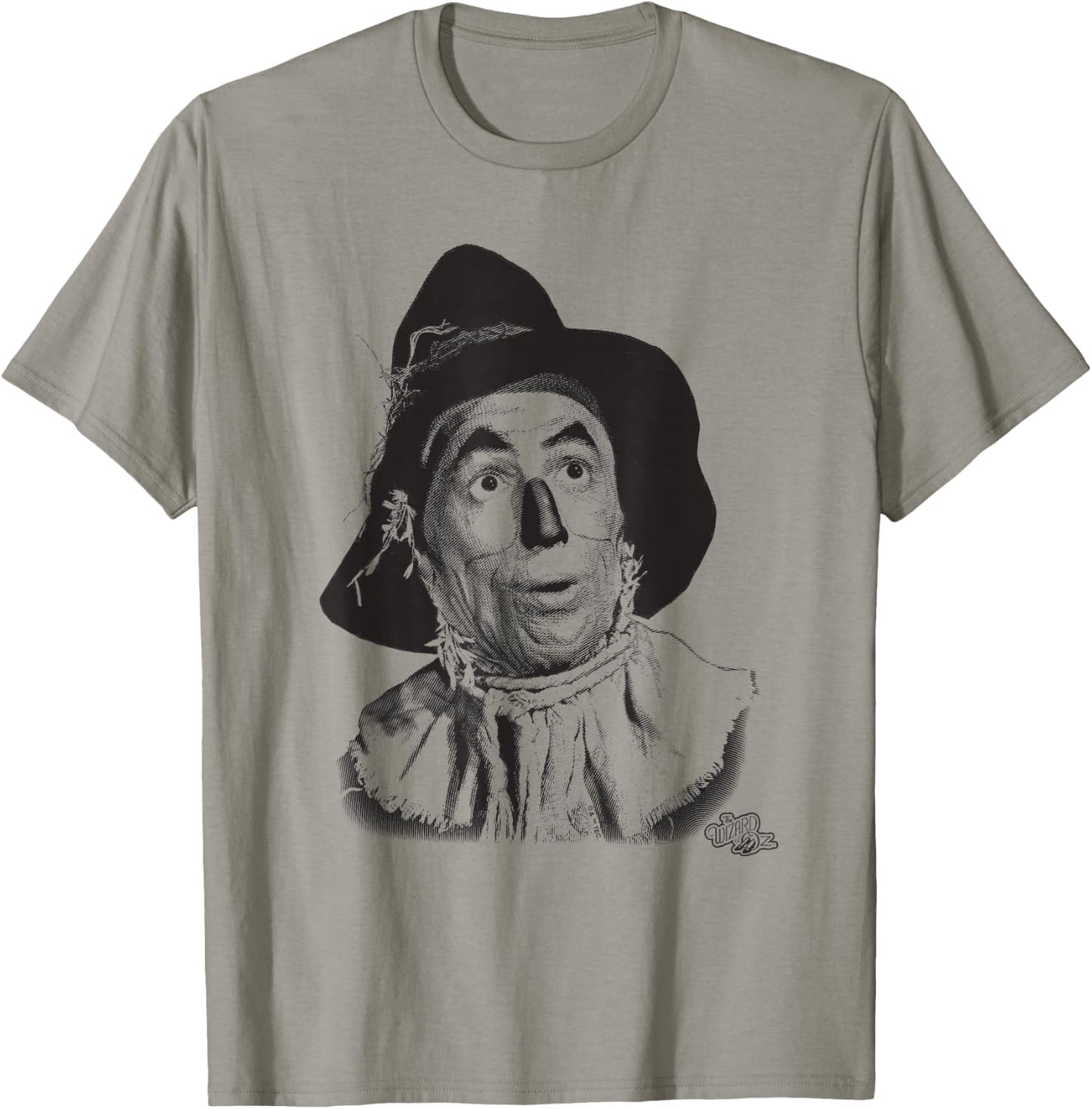 The Wizard of Oz Scarecrow Headshot T-Shirt - T-Shirt | Sand