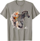 Zebra Lover Artwork | Animal Motif Zebra T-Shirt - T-Shirt | Sand