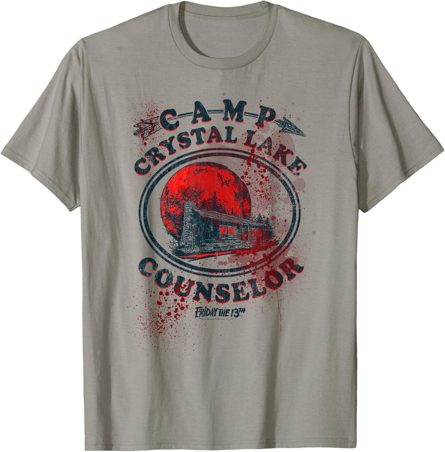 Friday The 13th Camp Counselor Victim T-Shirt - T-Shirt | Sand