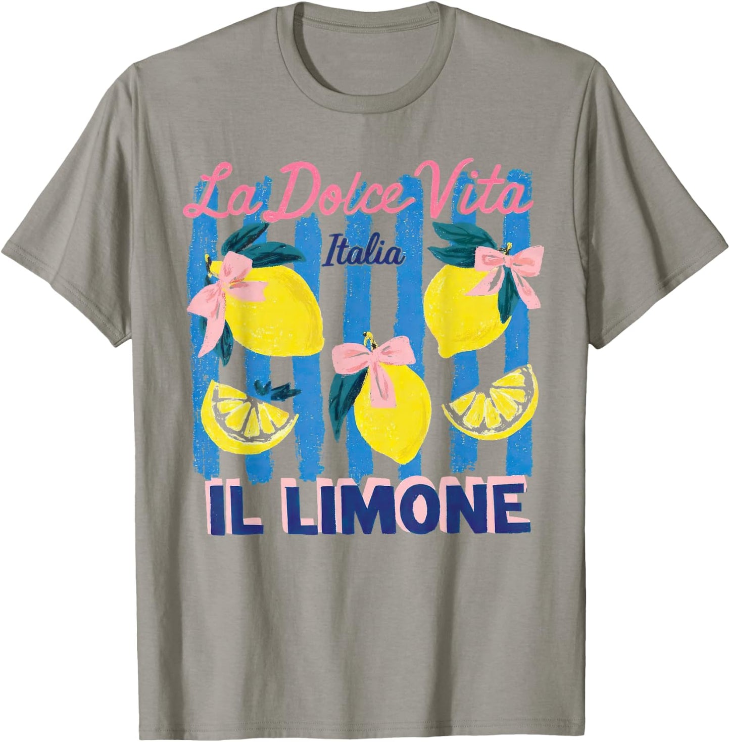 La Dolce Vita Italia Il Limone Vintage Lemon Summer Women T-Shirt - T-Shirt | Sand