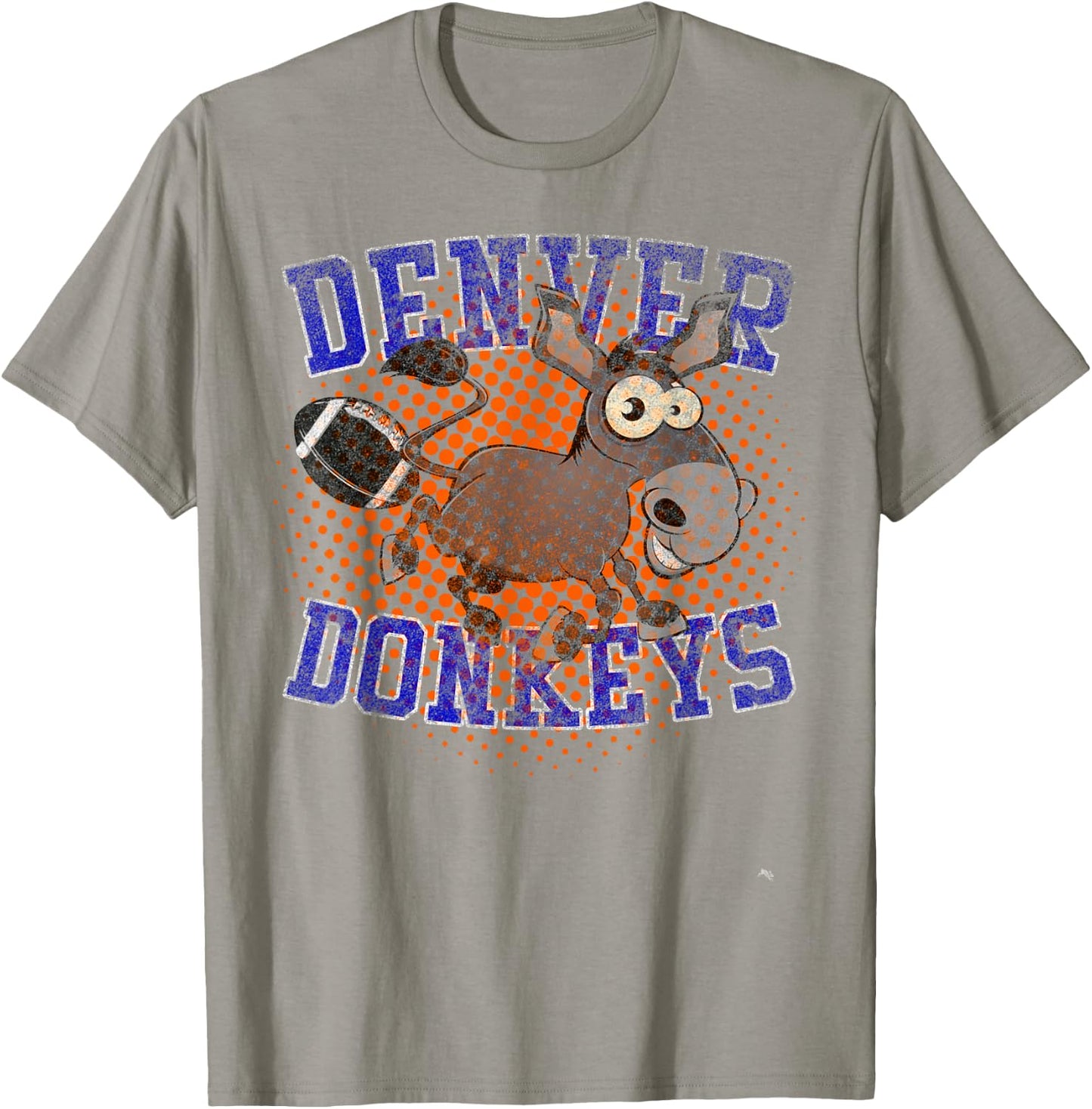 Denver Donkeys Football T-Shirt - T-Shirt | Sand