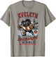 Eveleth Minnesota - Hockey Capital of the World Mascot Logo T-Shirt - T-Shirt | Sand
