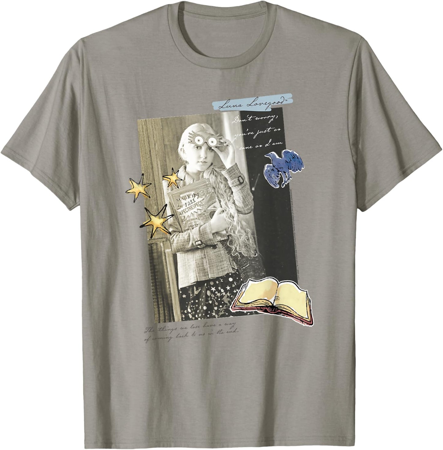 Harry Potter Luna Lovegood Movie Still and Quote T-Shirt - T-Shirt | Sand