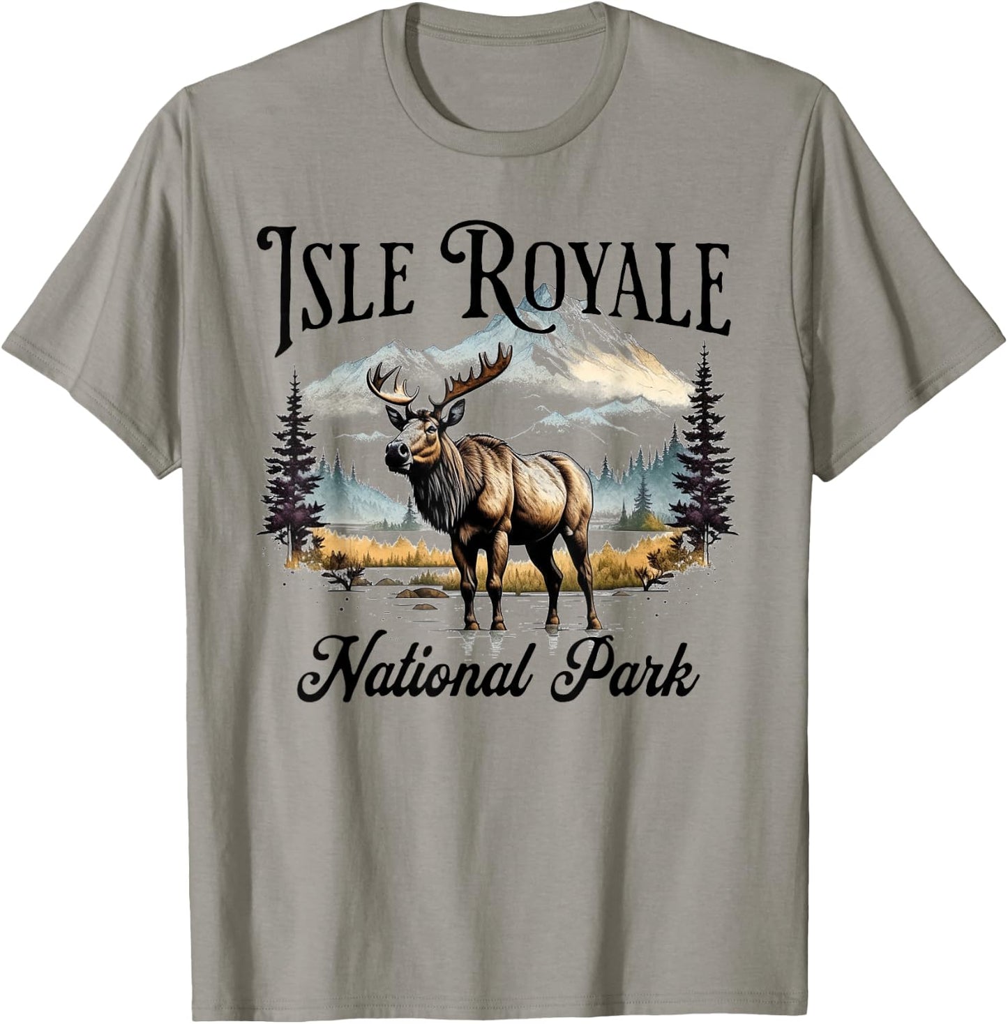 Isle Royale National Park T-Shirt - T-Shirt | Sand