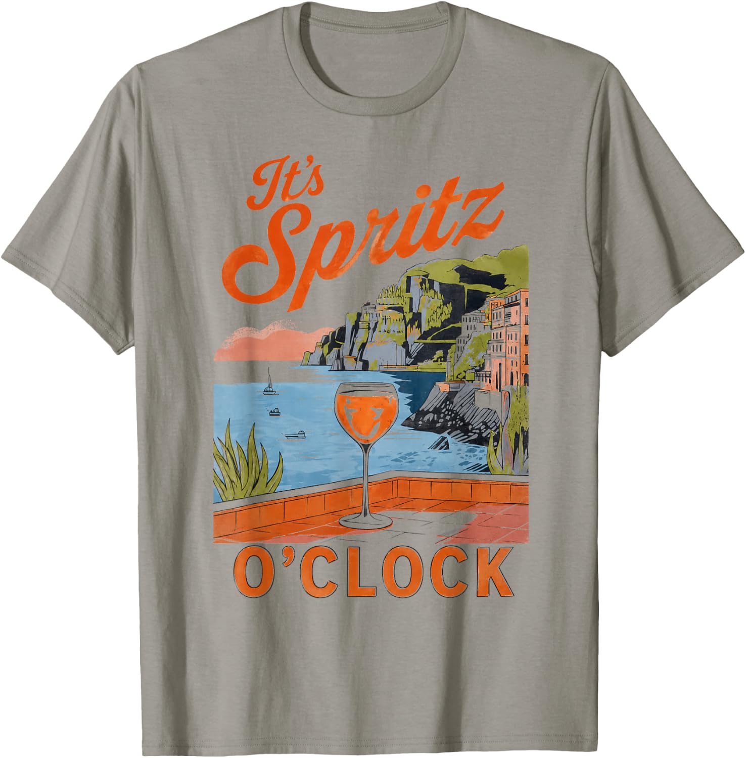 It's Spritz O'Clock T-Shirt - T-Shirt | Sand