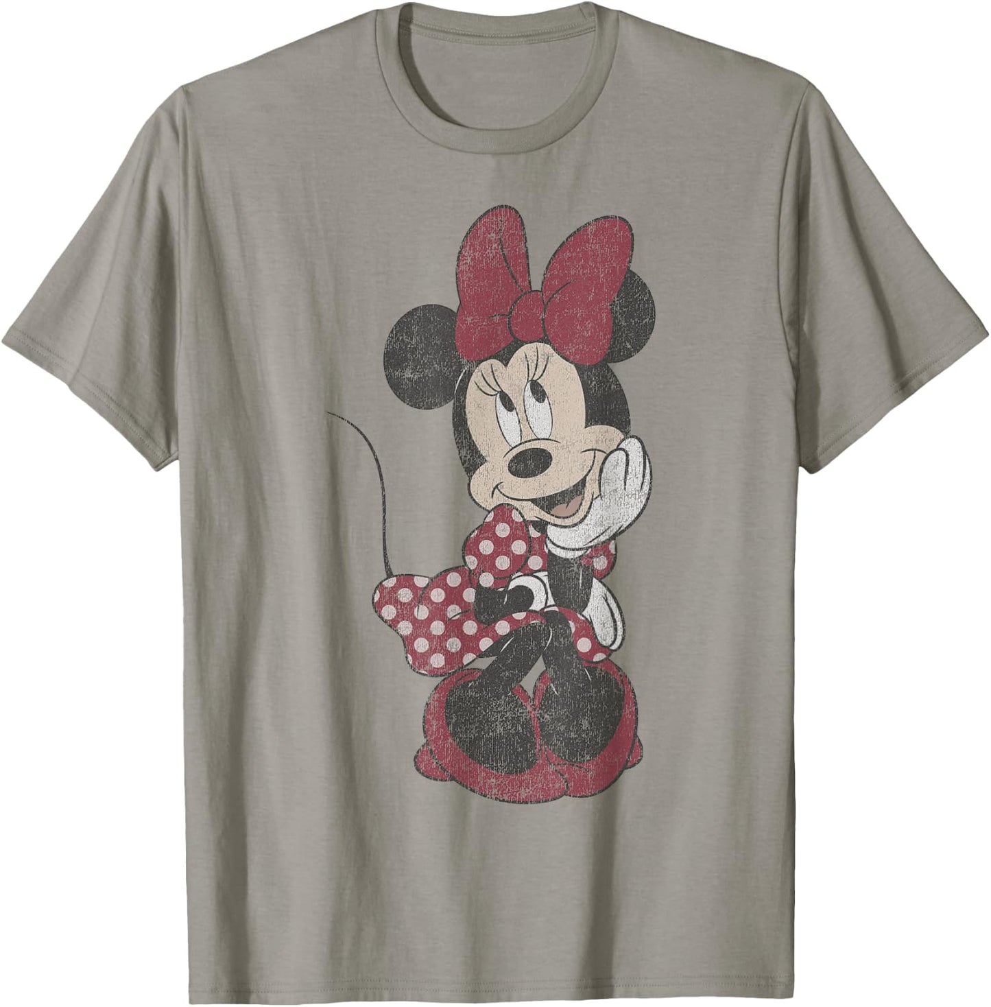 Disney Mickey and Friends Minnie Mouse Shy Vintage T-Shirt - T-Shirt | Sand