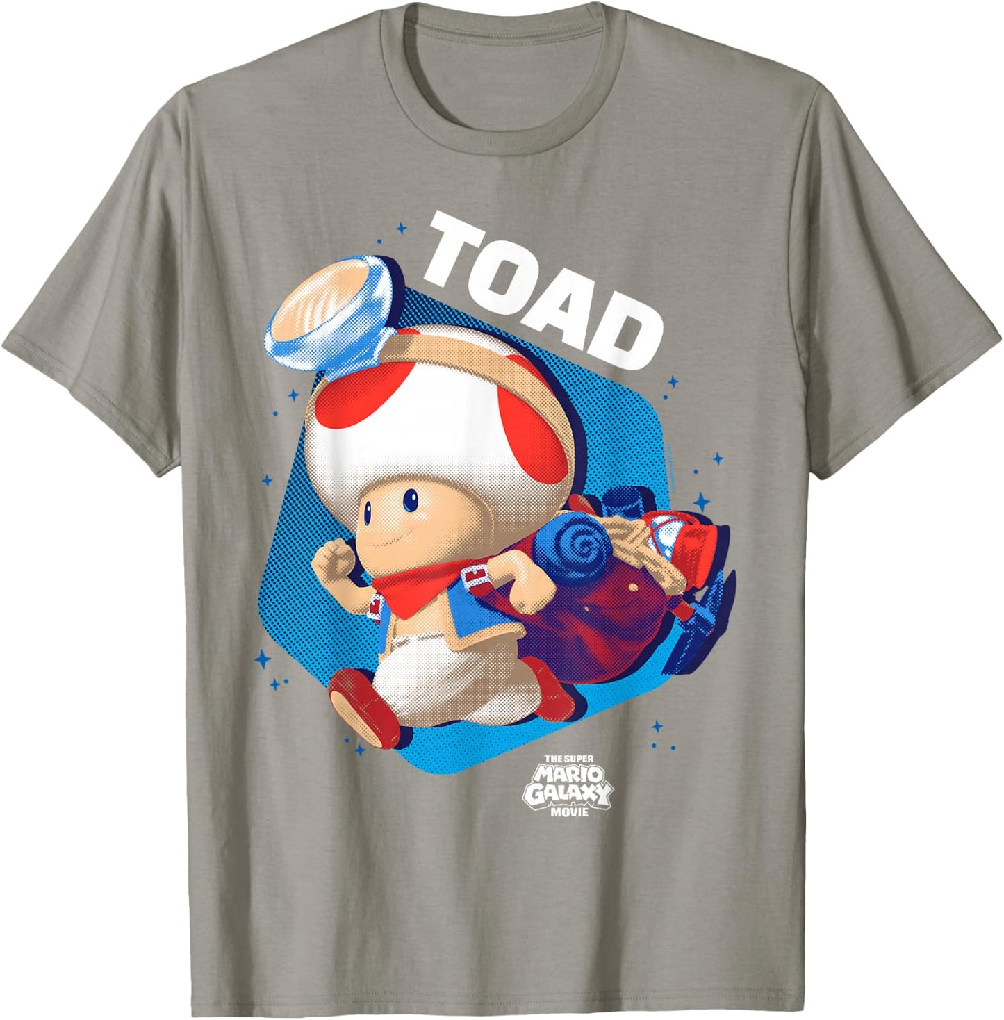 The Super Mario Galaxy Movie Toad Galactic Run T-Shirt - T-Shirt | Sand
