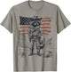 Wild West Cowboy Raccoon 4th of July Western Rodeo T-Shirt - T-Shirt | Sand